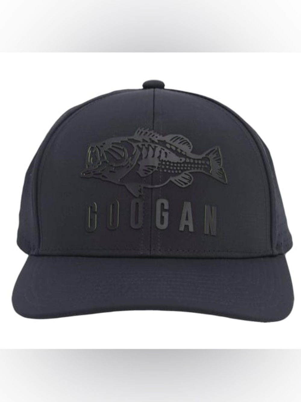 GOOGAN Squad Bass Illusion Flex Fit Black PRINT HAT SnapBack